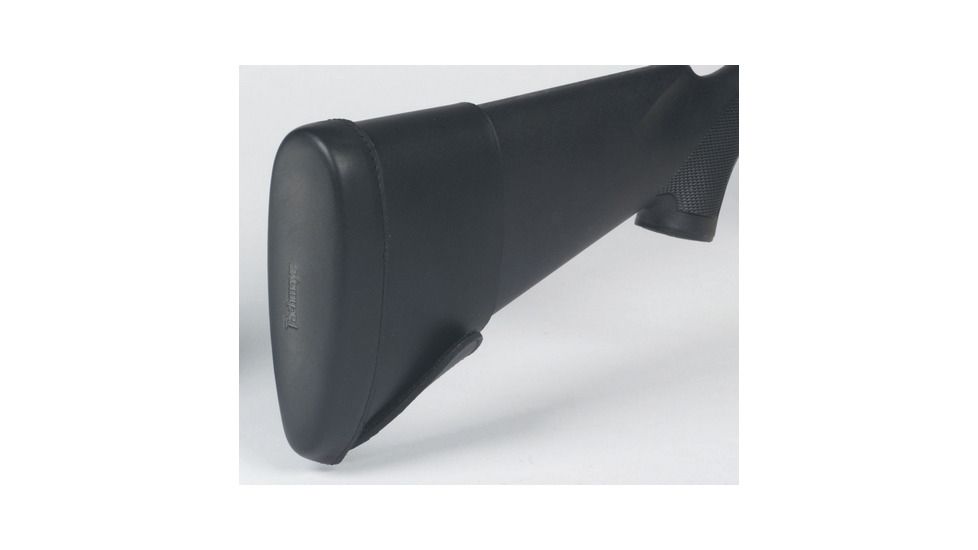 Pachmayr Deluxe Leather Slip-On Pad - Black, Small