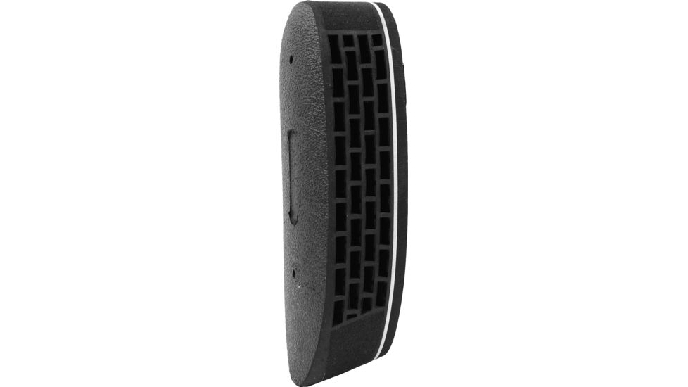 Pachmayr F990 Field Recoil Pad, Black w/White Line - Large, 1.5in Thick 02101 