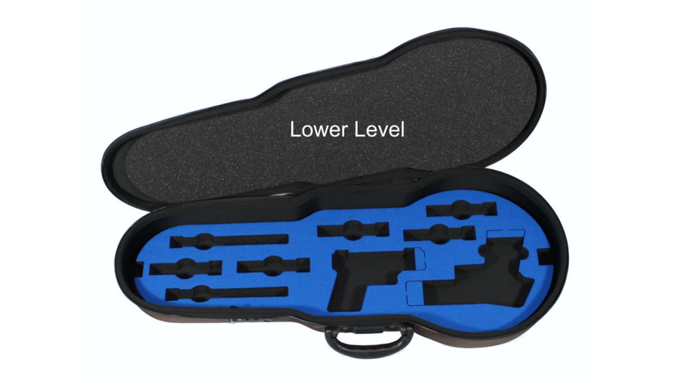 Peak Case Ruger PC 9 Carbine Multi Gun Violin Case, 34in, Black, PeakPC9