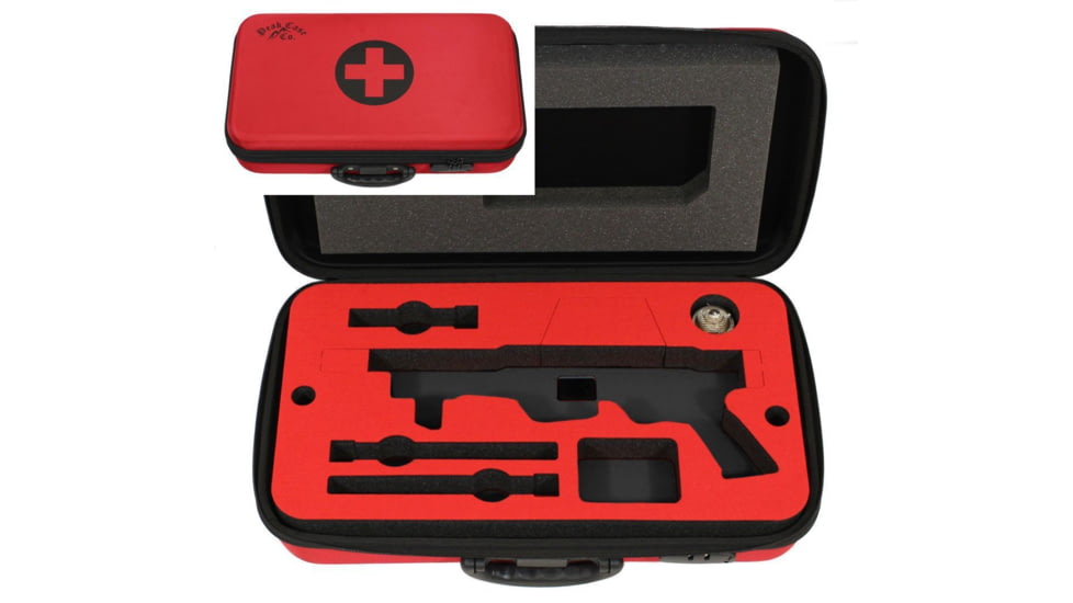 Peak Case Ruger PC Charger Covert Case, 23in, Red, PeakPC