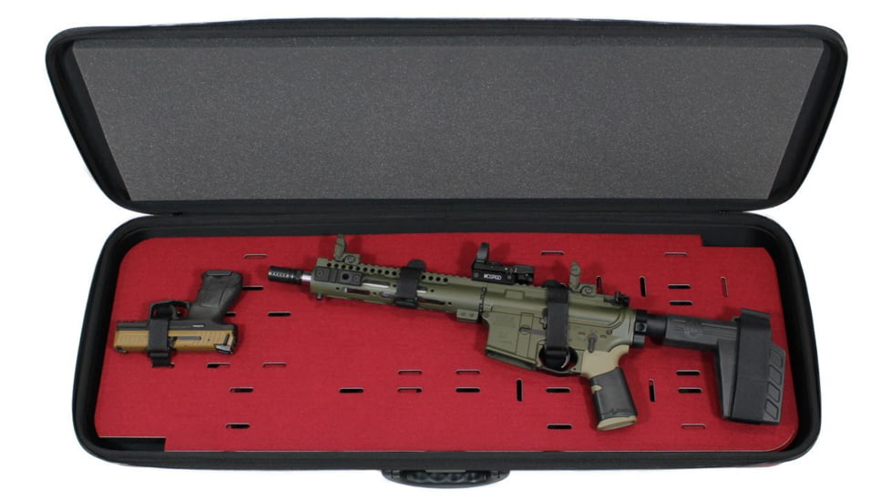 Peak Case Tactical Multi-Gun Ultra Light Case, 38.5in, Brown, PeakUltraTact