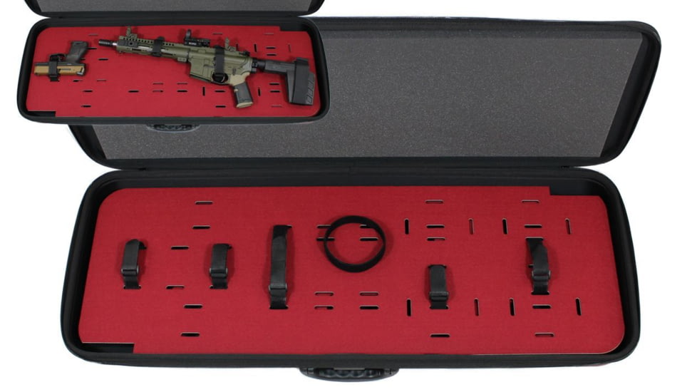 Peak Case Tactical Multi-Gun Ultra Light Case, 38.5in, Brown, PeakUltraTact