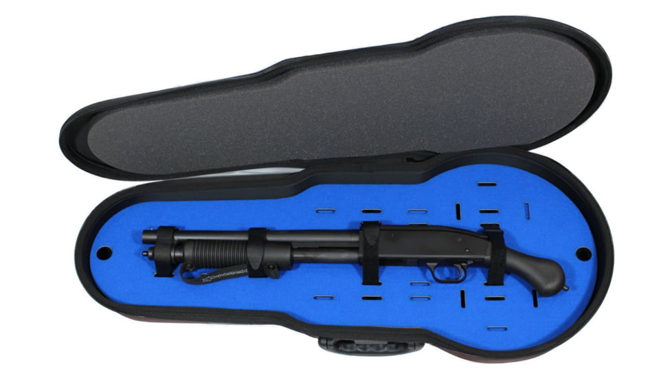 Peak Case Tactical Violin Rifle/Pistol Case - Multi-Level, 34in, Black, PeakUtility1