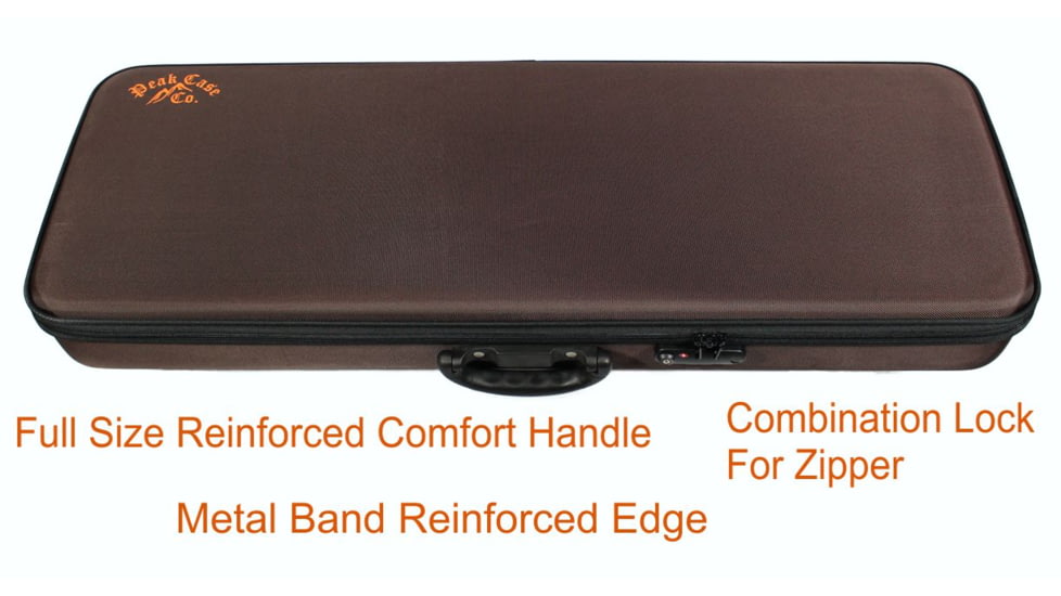 Peak Case Ultra Light Trap Combo Case, 38.5in, Brown, PeakUltraTrapCombo1