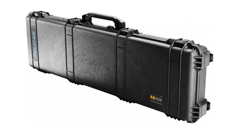Pelican 1750 Long Case, Nl/Wf, Black 170431