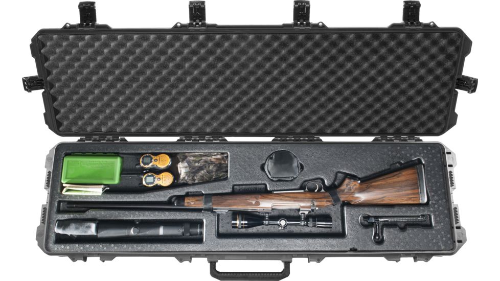 Pelican Storm Cases iM3300 Storm Case with Molded Foam Interior for Rifles, Black, IM3300-00004
