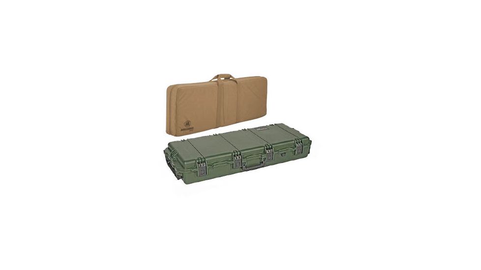 Pelican Storm Cases FieldPak,OD Grn iM3100 Case &amp; Coy Soft Case 472-PWC-DW3100-OD-COY 