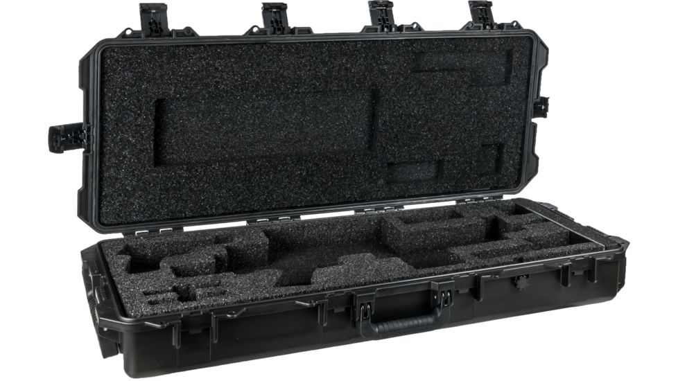 Pelican Storm Cases iM3100 Long Case for M249-P w/Custom Foam, Black, 472-PWC-M249-P-BLK