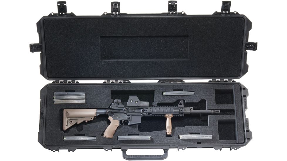 Pelican Storm Cases iM3200 Dry Box w/Wheels, 44x14x6in Interior, Black, Solid Foam iM3200-00001