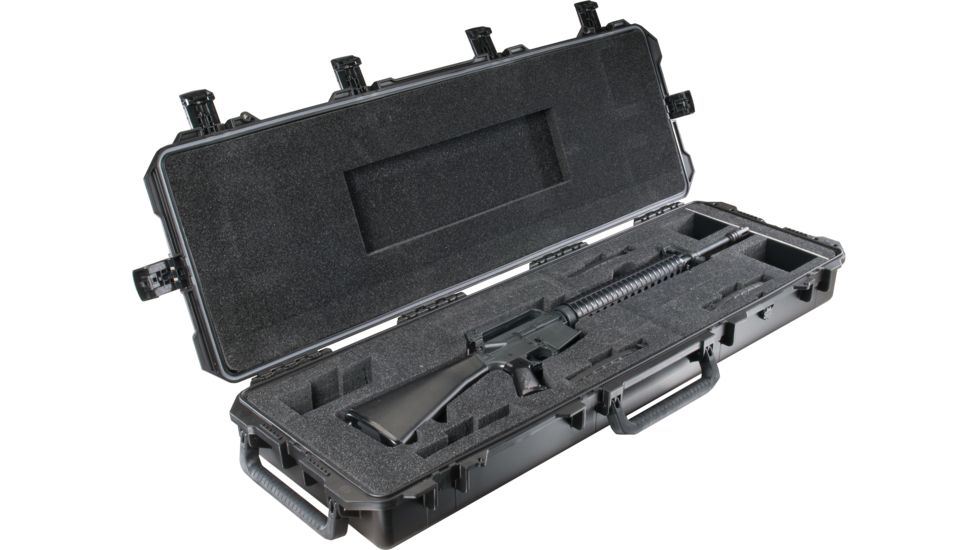 Pelican Storm Cases iM3200 Dry Box w/Wheels, 44x14x6in Interior, Black, Solid Foam iM3200-00001