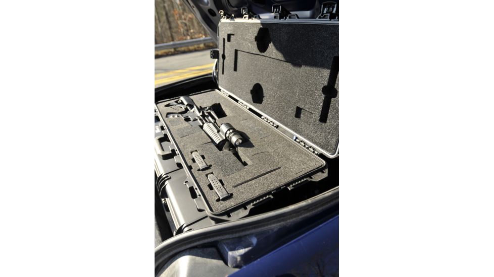 Pelican Storm Cases iM3200 Dry Box w/Wheels, 44x14x6in Interior, Black, Solid Foam iM3200-00001