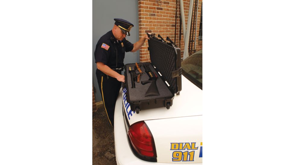 Pelican Storm Cases iM3200 Dry Box w/Wheels, 44x14x6in Interior, Black, Solid Foam iM3200-00001
