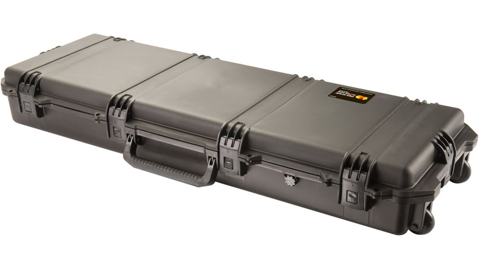 Pelican Storm Cases iM3200 Dry Box w/Wheels, 44x14x6in Interior, Black, Solid Foam iM3200-00001
