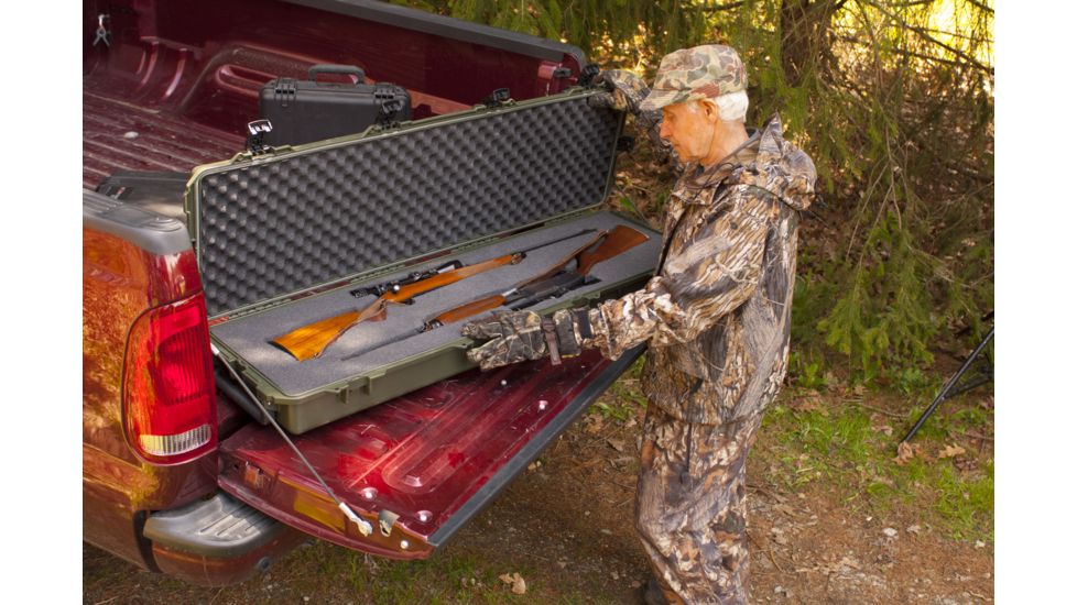 Pelican Storm Cases iM3200 Dry Box w/Wheels, 44x14x6in Interior, Olive, Solid Foam iM3200-30001