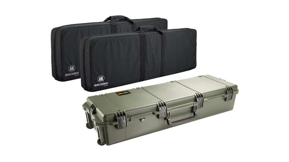 Pelican Storm Cases IM3220 Case, OD Green w/Black Soft-Sided Bag 472PWCDW3220ODBLK