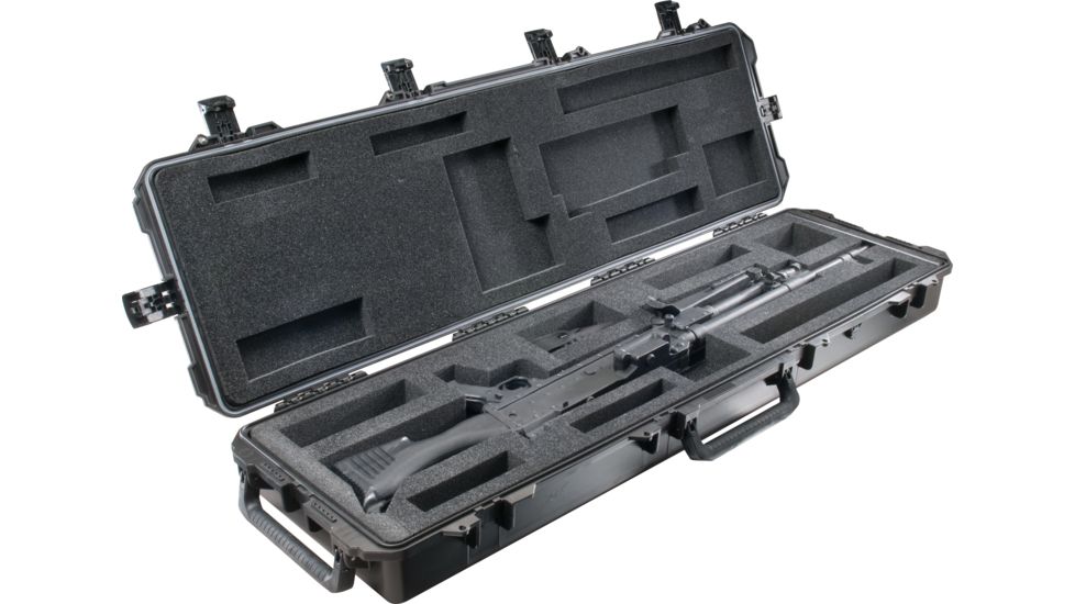 Pelican Storm Cases iM3300 Hard Gun Case w/Wheels and Foam, Black, iM3300-00001