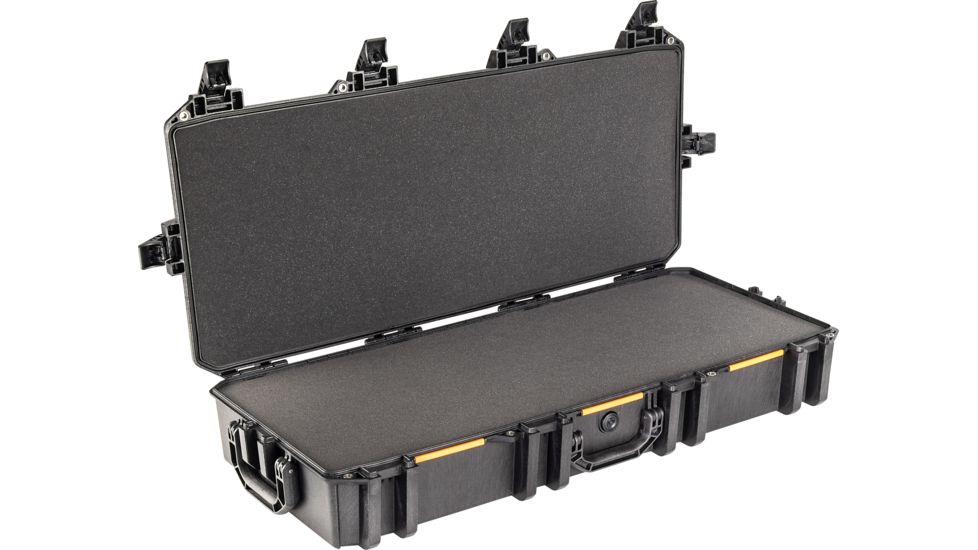 Pelican VAULT V700 Case, Takedown Firearms, 36.5x14.5x6 inch Internal, 39.61x17.65x6.65 inch External Dimension, Black, VCV700-0000-BLK