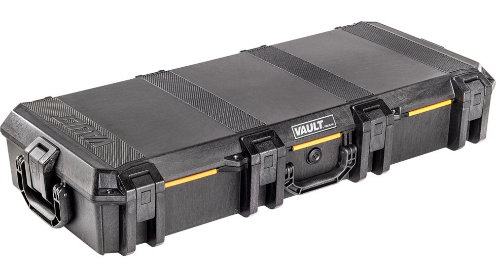Pelican VAULT V700 Case, Takedown Firearms, 36.5x14.5x6 inch Internal, 39.61x17.65x6.65 inch External Dimension, Black, VCV700-0000-BLK