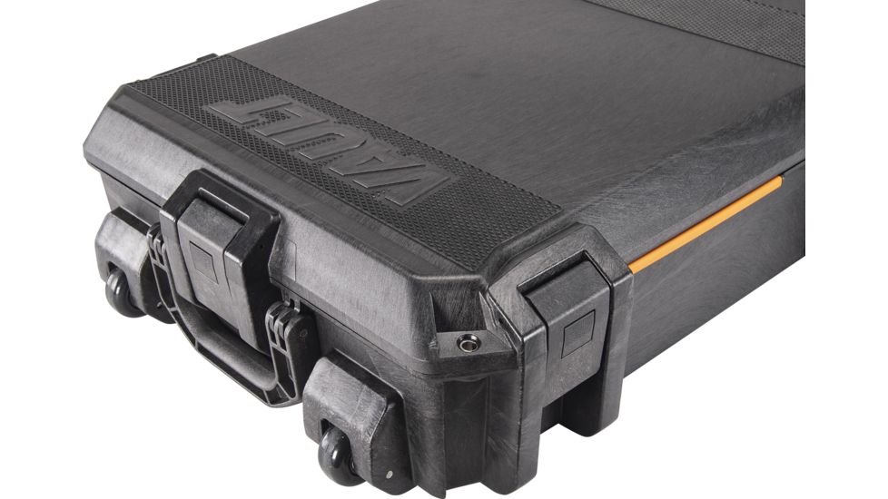 Pelican VAULT V800 Case, Double Rifle, 53x16x6 inch Internal, 56.11x19.15x6.65 inch External Dimension, Black, VCV800-0000-BLK