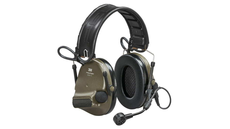 PELTOR ComTac VI Defender, Electronic Earmuff, Matte Finish