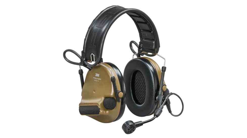 PELTOR ComTac VI Defender, Electronic Earmuff, Matte Finish