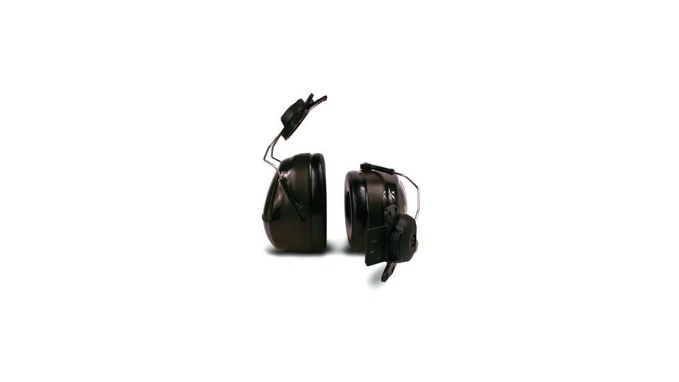 Peltor Deluxe Green Helmet Attached Headphones, Dielectric NRR 24 db, Green H7P3E-01
