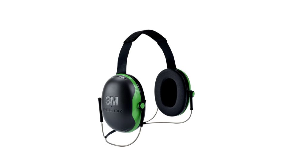 Peltor X1B Behind-the-Head Earmuffs, Black, 10 EA/CS, Black, One Size Fits Most UU008197715