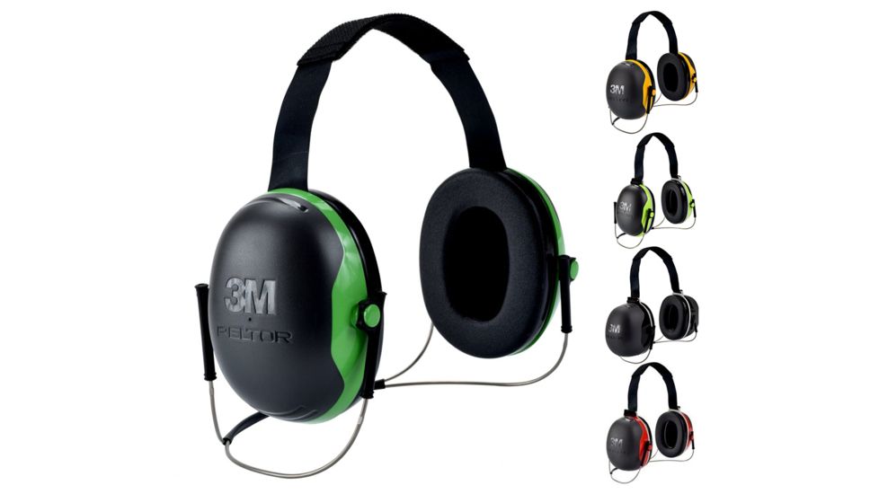 Peltor X1B Behind-the-Head Earmuffs