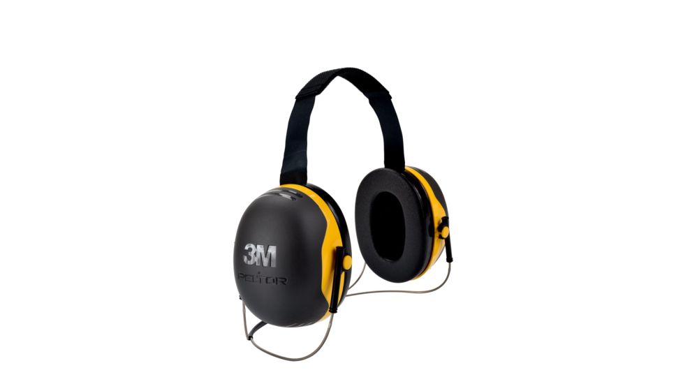 Peltor X2B Behind-the-Head Earmuffs, Black, 10 EA/CS, Black, One Size Fits Most UU008197723