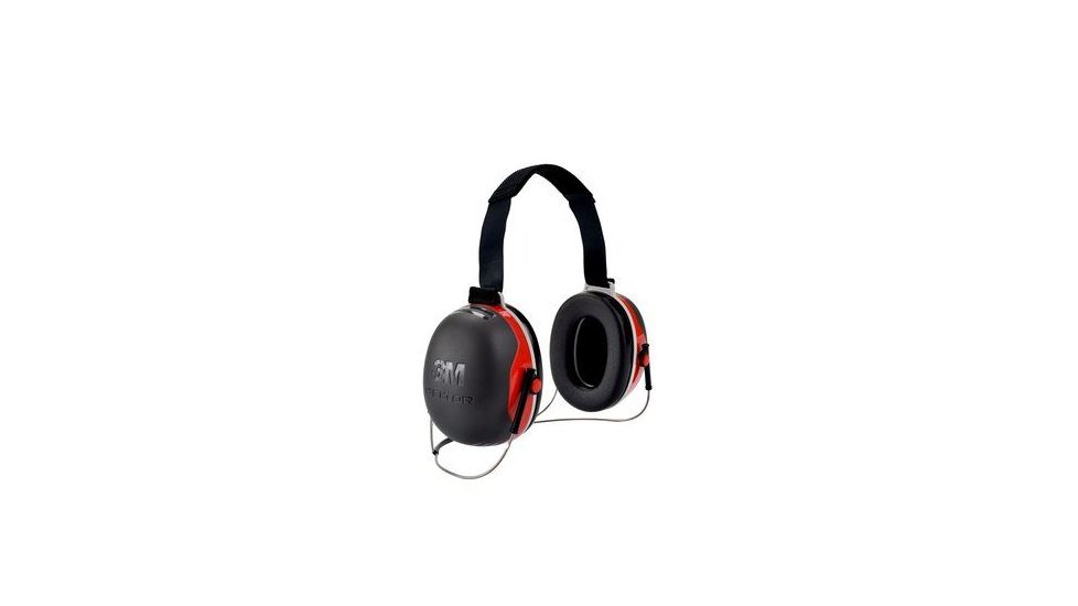 Peltor X3B Behind-the-Head Earmuffs, Black, 10 EA/CS, Black, One Size Fits Most, X3B