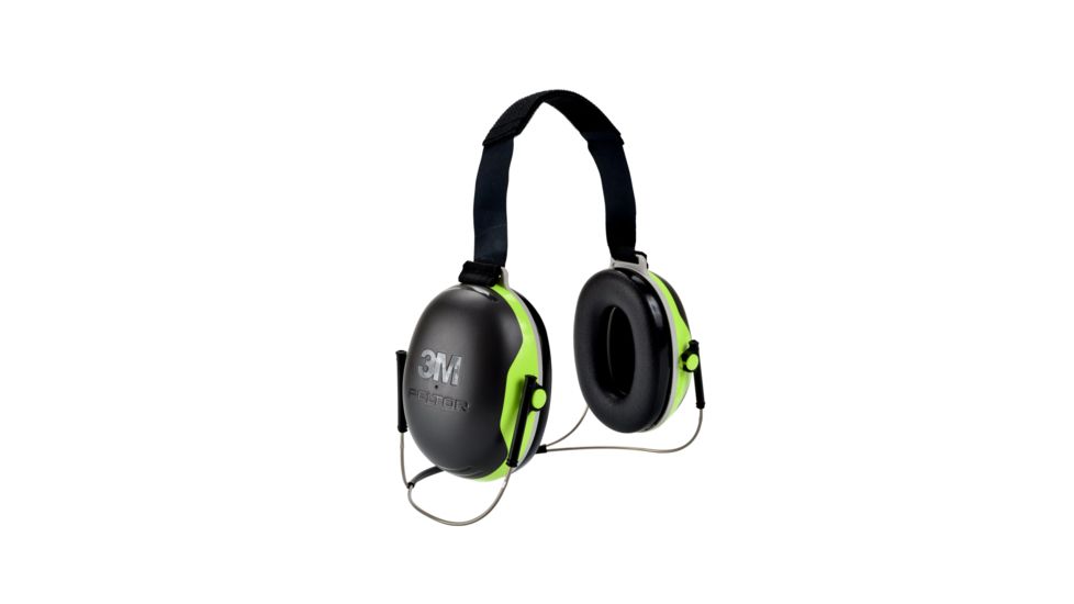 Peltor X4B Behind-the-Head Earmuffs, Black, 10 EA/CS, Black, One Size Fits Most UU008197848