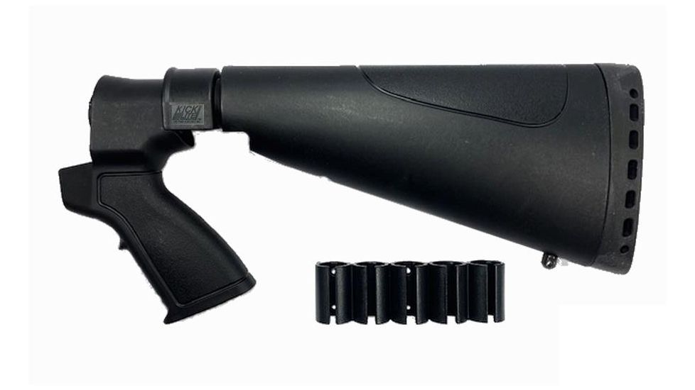 Phoenix Technology KickLite PG Sporter Stock, Mossberg 12 ga, Black, KLS001