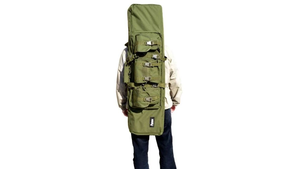 Sniper 47in Double Rifle Soft Case, Green, GC01-D