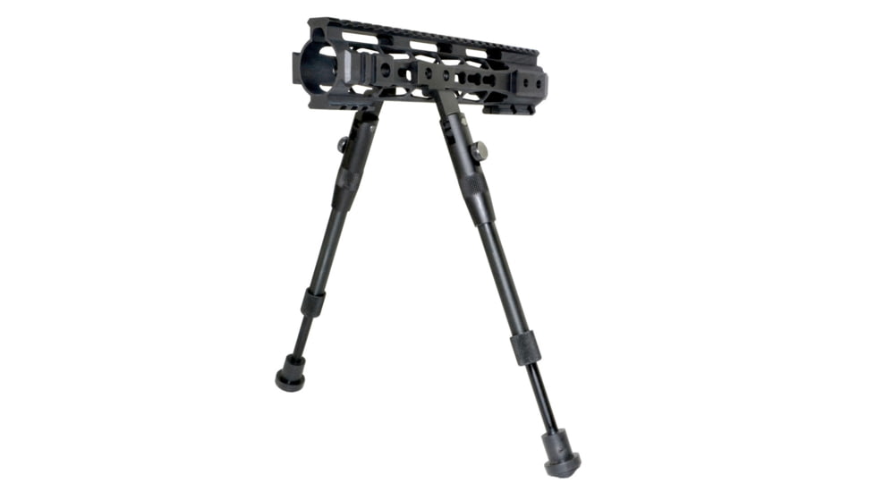 Presma Precision Height Adjustable Bipod Legs, for Keymod Slot Systems, Black, BPKM09