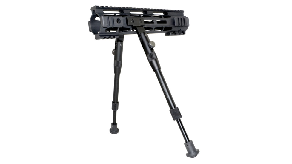 Presma Precision Height Adjustable Bipod Legs, for M-LOK Slot Systems, Black, BPML09