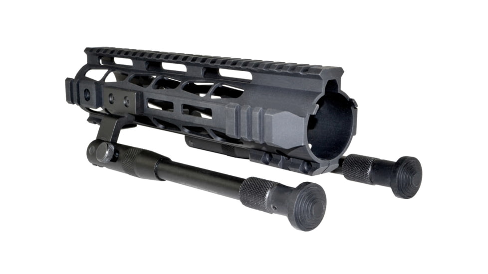 Presma Precision Height Adjustable Bipod Legs, for M-LOK Slot Systems, Black, BPML09