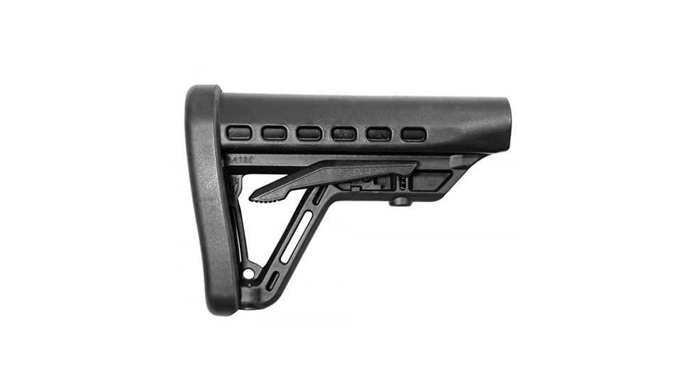 PRO AA125 AR15 LP BUTTSTOCK COM BLK