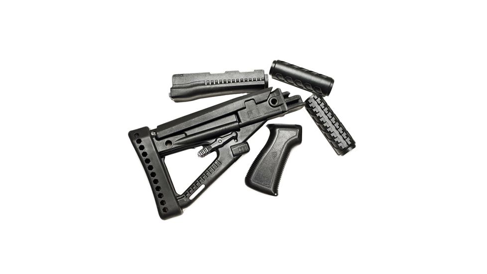 PRO AA47 AK47 STOCK SET BLK