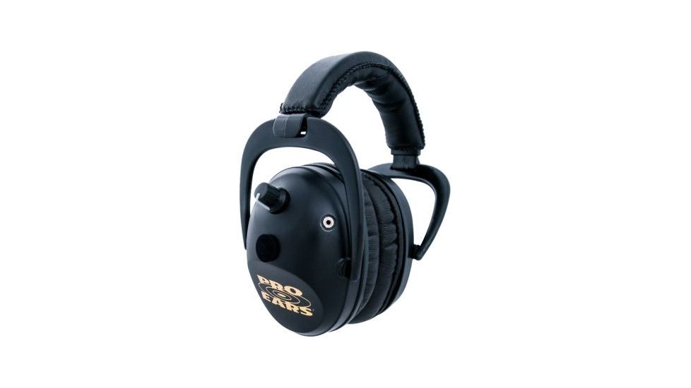 Pro Ears Predator Gold Ear Muffs, 26 dB, Black, GSP300B