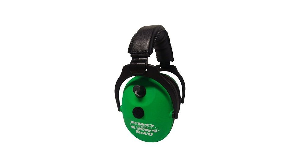 Pro-Ears ReVO Electronic Passive Ear Muffs - Neon Green ER300-NG