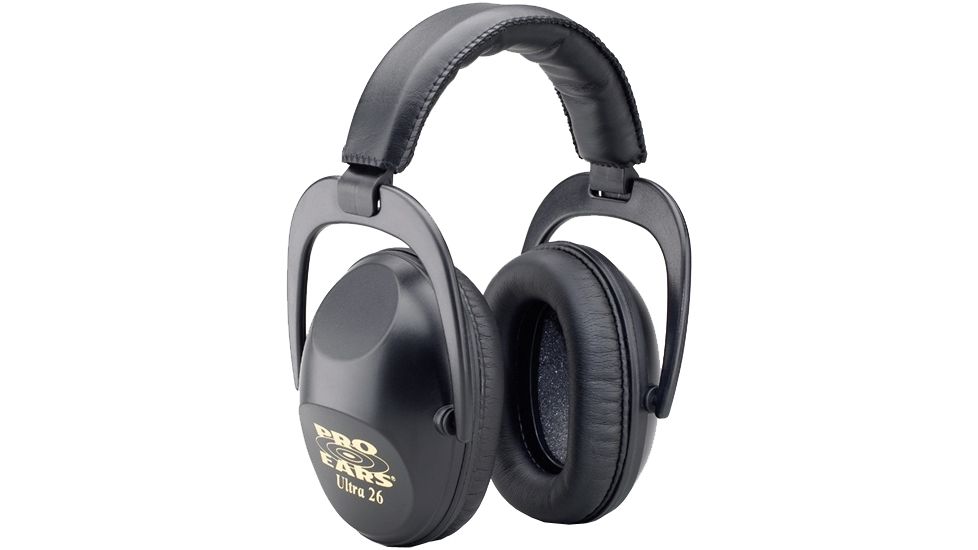 Pro-Ears Ultra Passive 26 Shooting Hearing Protection Headsets - Black