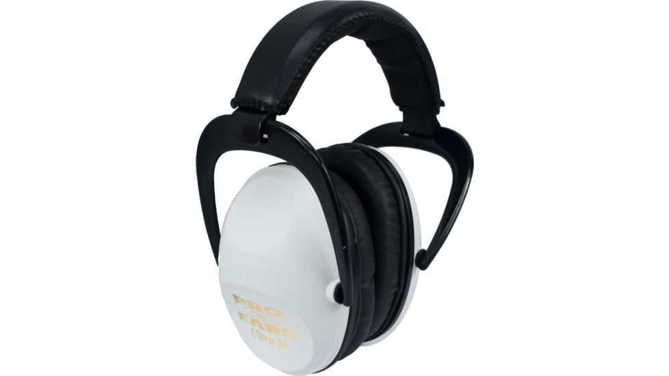 Pro-Ears Ultra Passive 26 Shooting Hearing Protection Headsets - White