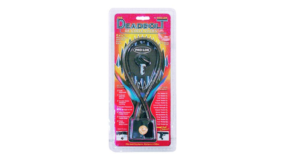 Pro-Lok Deluxe Smoked Cable Lock - GL750-SMKD