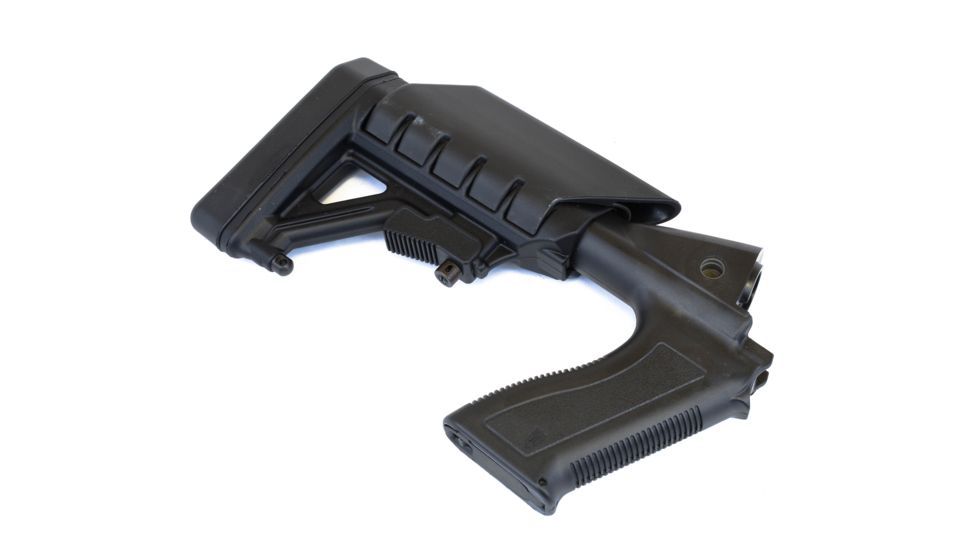 Pro Mag Archangel Tactical Shotgun Stock System for Mossberg 500/590, Black, Polymer, AA500
