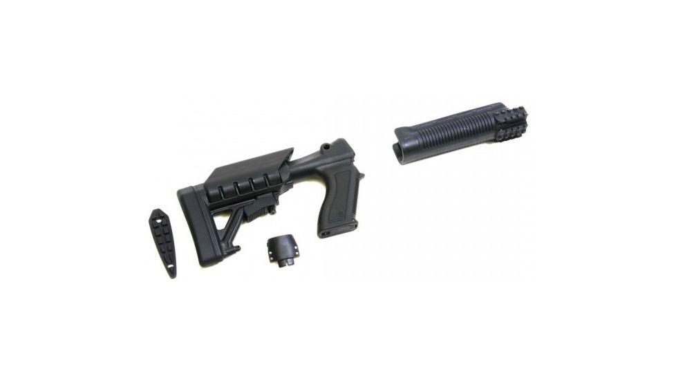 Pro Mag Archangel Tactical Shotgun Stock System for Remington 870,Black Polymer AA870