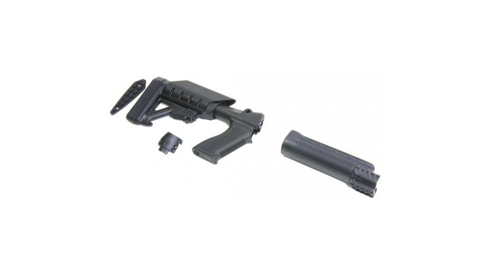 Pro Mag Archangel Tactical Shotgun Stock System for Remington 870,Black Polymer AA870