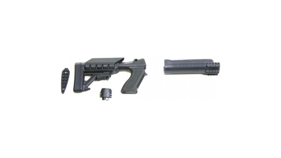 Pro Mag Archangel Tactical Shotgun Stock System for Remington 870,Black Polymer AA870