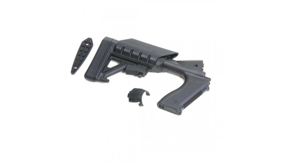 Pro Mag Archangel Tactical Shotgun Stock System for Mossberg 500/590, Black, Polymer, AA500