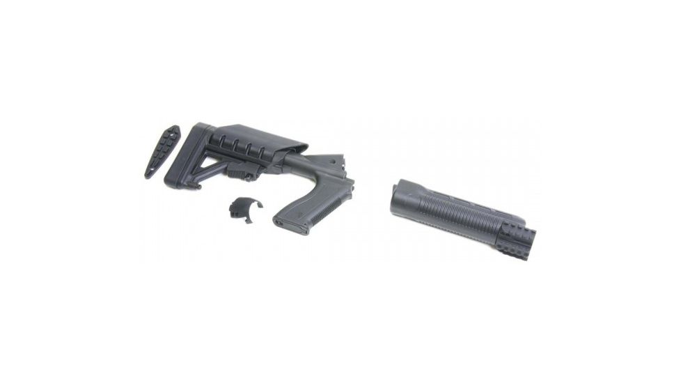 Pro Mag Archangel Tactical Shotgun Stock System for Mossberg 500/590, Black, Polymer, AA500