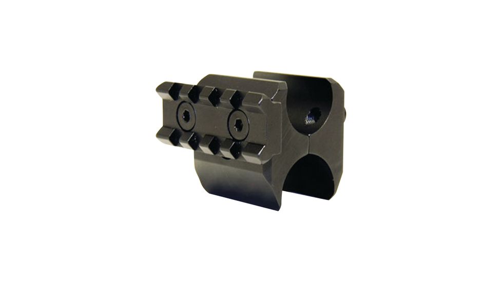 Pro Mag Tactical Shotgun Barrel Clamp Accessory Rail With QD Sling Swivel Black